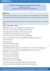 Đề thi giữa học kì 1 Vật lí 11 Kết nối tri thức - Đề số 03